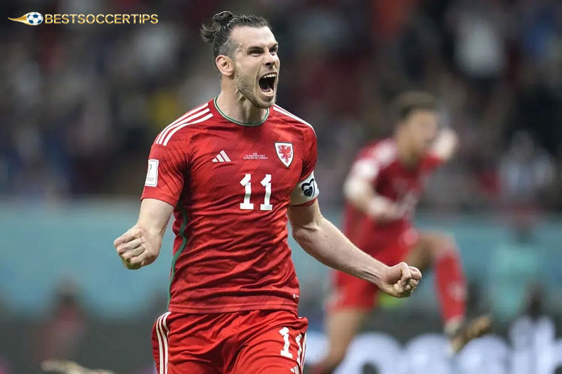 Gareth Bale - Most left footed goals