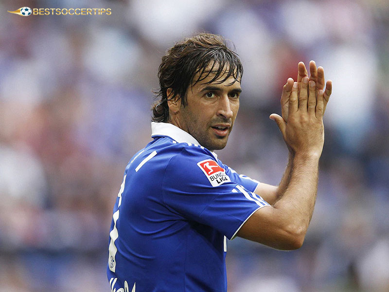 Raul Gonzalez - Most left footed goals