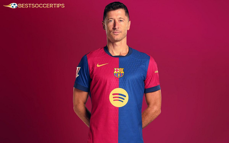 Robert Lewandowski - Most right footed goals
