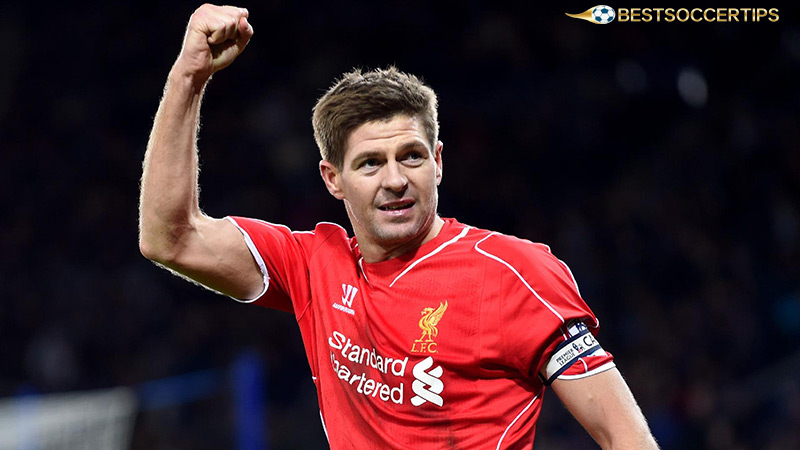 Steven Gerrard - Liverpool all time top scorers Premier League