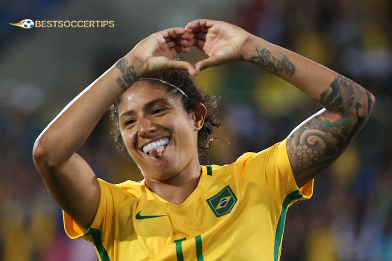 Cristiane Rozeira - FIFA women's world cup top goal scorers