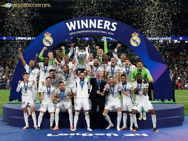 How many time has Real Madrid won the Champions League?