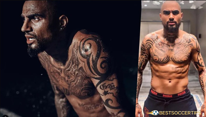 Kevin Prince Boateng - Footballers with the best tattoos