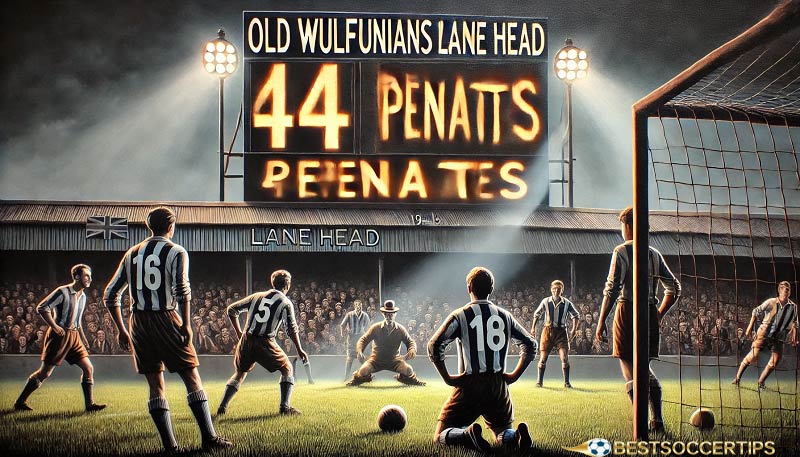 Old Wulfrunians 19-18 Lane Head: The longest penalty shootout in football history