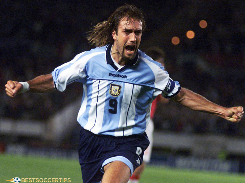 Who has scored the most goals in World Cup - Gabriel Batistuta 