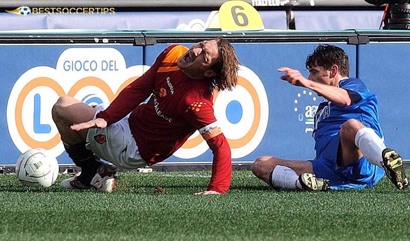 Who is the most injured player in football - Francesco Totti