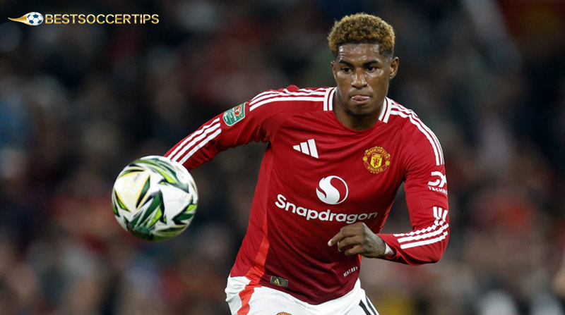 Worst defenders in the Premier League - Marcus Rashford