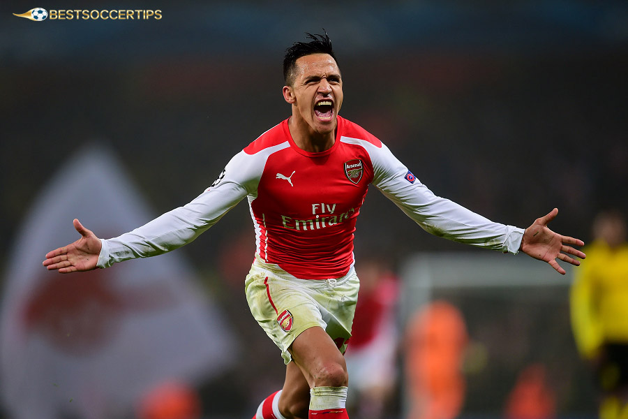 Alexis Sanchez - Worst striker in football history
