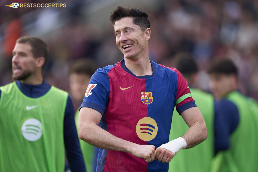 Robert Lewandowski - Players most international goals