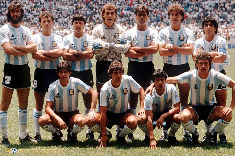 Argentina (1986) - FIFA world cup all time team