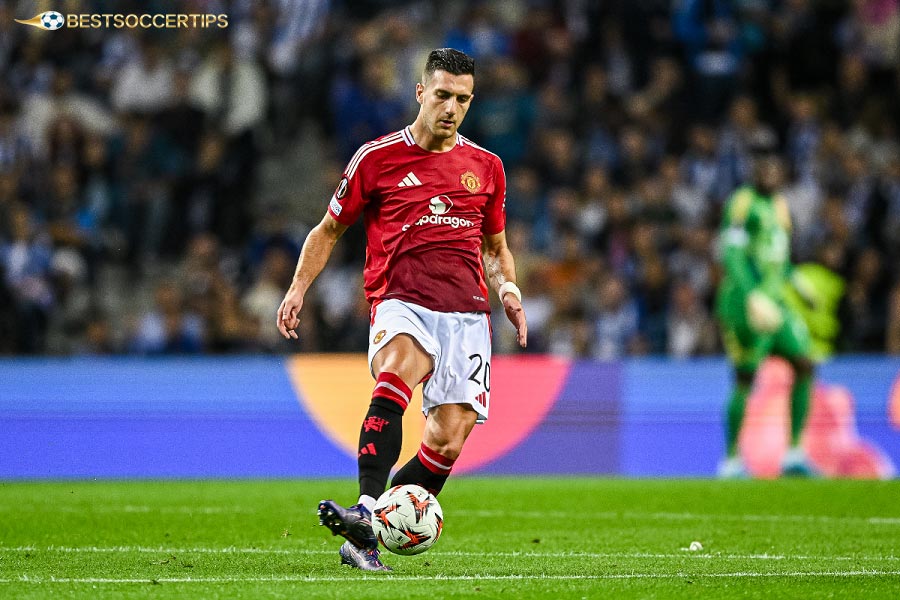Diogo Dalot - Worst Man Utd defenders