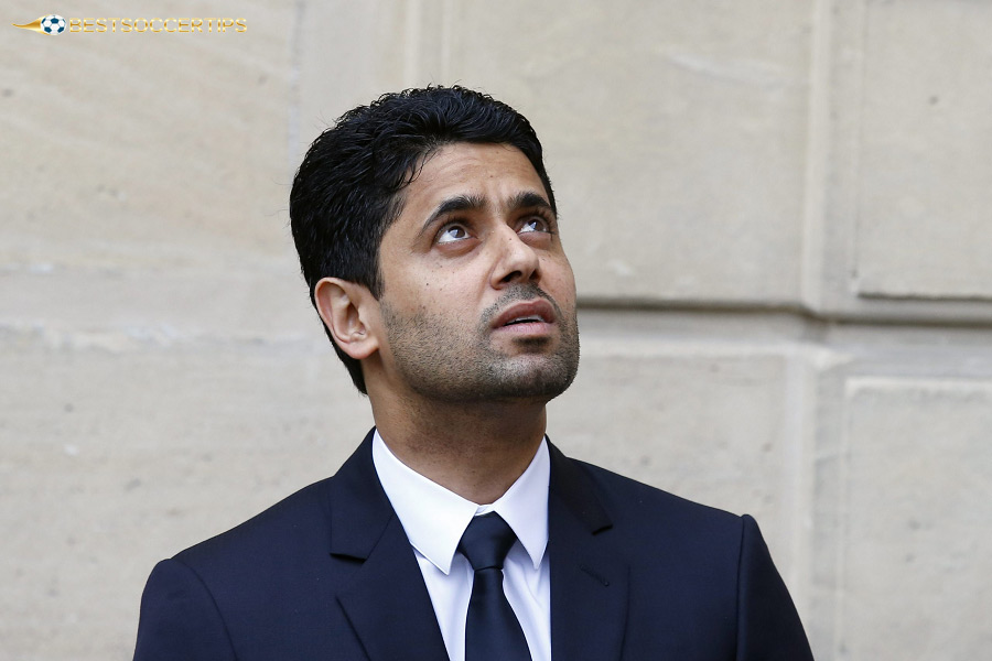 Nasser Al-Khelaifi is the chairman of PSG, QSI and BeIN Media Group