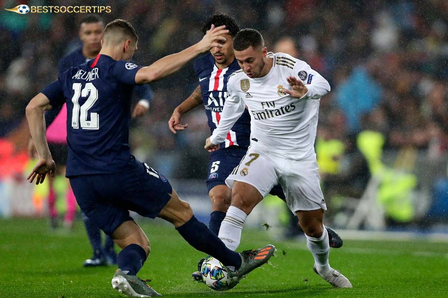 PSG often fail in the knockout round, like against Real Madrid 2021/22