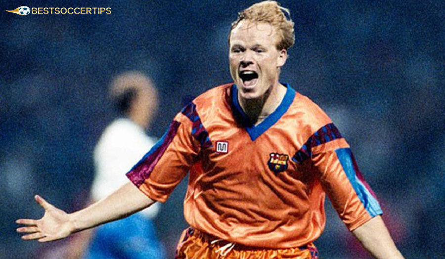 Ronald Koeman – A good free-kick defender is always a gold mine in scoring bets