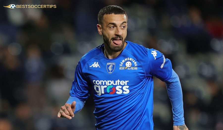 Francesco Caputo - Flexible striker, good movement and ability to take free kicks and sharp finishing