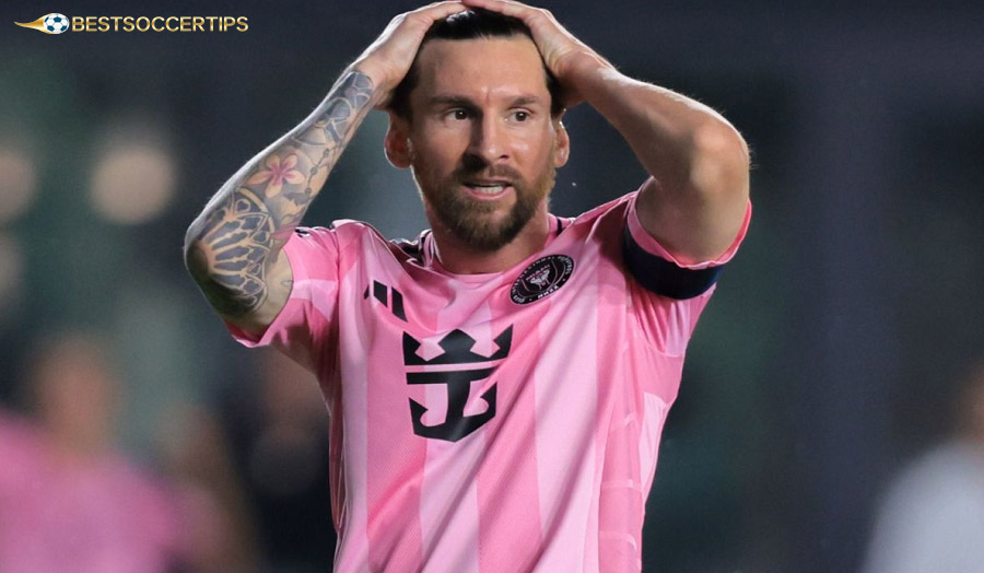 Messi once turned a corner kick into a goal, with pure technique