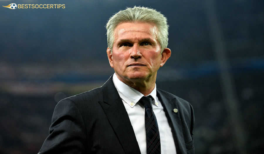 Jupp Heynckes - The greatest striker in Gladbach history, contributed greatly with 195 goals and 5 Bundesliga championships
